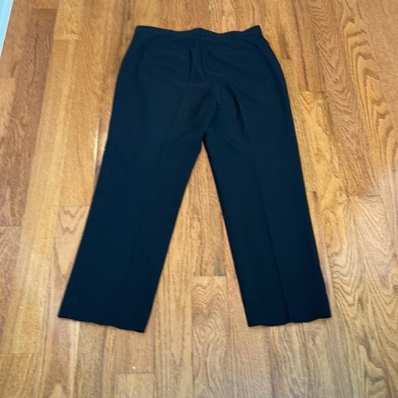 COUNTERPARTS BLACK WOMEN PATS STRAIY WIDE LEGS IN SIZE 10 p - Picture 5 of 6